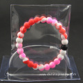 High Stretch Funny Mixed Color Small Silicone Bead Bracelet